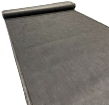 DSTOCK60 - Rouleau 10m de sous-couche bitume toit anti infiltration d'eau - Largeur 1 m - Epaisseur 0.5mm - Couvre 10m² - Découpe au mètre - Etanchéité toiture à faible pente