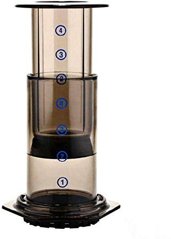 Cafetera Moka, Cafetera Espresso de Vidrio con Filtro, Cafetera portátil, Cafetera de Prensa Francesa, Cafetera para máquina Aeropress