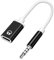 Cable auxiliar de 3,5 mm macho a tipo C hembra para auriculares convertidor tipo C a conector de 3,5 mm, adaptador de audio para auriculares