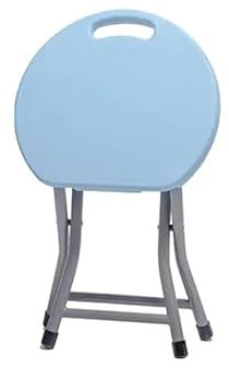 Sgabello Pieghevole, Sgabello da Campeggio Pieghevole, Sgabello Pieghevole in Plastica Portatile, Sgabello Rotondo Pieghevole con Maniglia for Pesca Escursionismo Giardinaggio BBQ ( Color : G , Size :