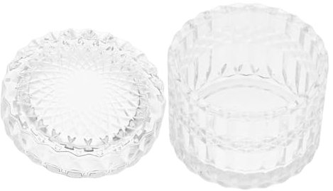 Vaguelly Bocal Verre Avec Couvercle Hermétique Pot De Rangement Transparent Pour Bonbons Café Et Thé