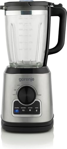 Licuadora de Alta Potencia, 1400W, 1,75L, 32.000 RPM, 4 Programas, Jarra de Cristal con Escala Graduada