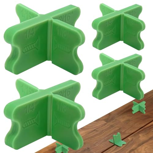 Espaceurs pour Lames de Terrasse | Écarteurs pour Lames de Terrasse avec Différentes Épaisseurs - Matériaux de Construction pour Bricolage - Débutants, Particuliers & Professionnels