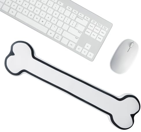 Handgelenkauflage tastatur, PU Leder Memory Schaum tastatur handauflage Glattes Tragegefühl Weich und bequem, Gel-Handgelenkauflage für Tastaturen mit Rutschfeste Unterseite für Büro und Gaming