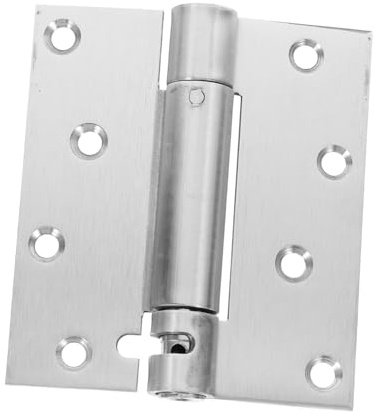 LIFKOME Charnières Porte Inox Auto-fermantes Robustes Charnières à Ressort Épaisses pour Portes et Écran Fermeture Silencieuse