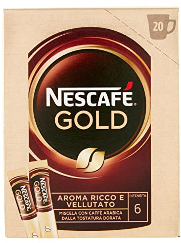 NESCAFÉ Gold Caffè Solubile, 20 Bustine 34g