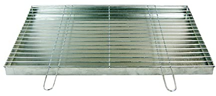 Pyko Grillrost,Grill,Rost,Ersatzgrill,Ersatzrost,Grillgitter,Kaminrost,Kamingrill incl. Aschekasten 70x40cm