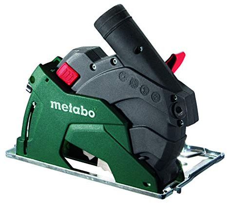 Metabo Trenn-Absaugschutzhaube CED 125 (kompakte Bauform, werkzeuglos einstellbare Schnitttiefe) 626730000