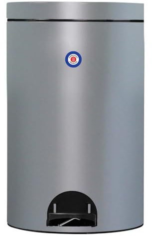 ROSSIGNOL Poubelle de cuisine, Poubelle 14L, Poubelle à pédale, Fabrication française, Seau intérieur amovible avec anse, Pratique ELORA