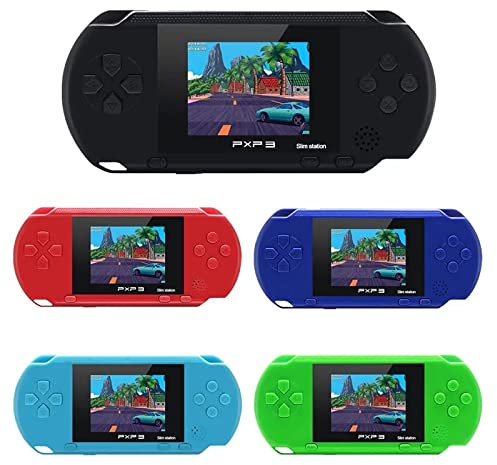 PVP Console Station Light 3000 Giochi Retro Video Game Portatile Display LCD con Cavo AV Colore