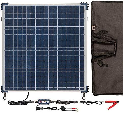 OptiMate Solar 60w Travel Kit - Automatic 12v Battery Charger Maintainer