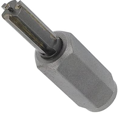 PRODIAMANT Fresa per fughe in metallo duro 10 mm per smerigliatrice angolare Fresa per fughe in metallo duro con filettatura M14