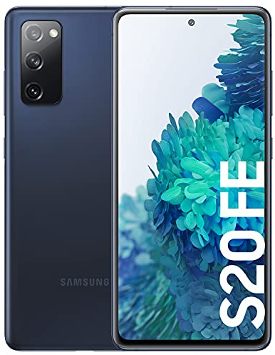 Samsung Smartphone Galaxy S20 FE con Pantalla Infinity-O FHD+ de 6,5 Pulgadas, 8 GB de RAM y 256 GB de Memoria Interna Ampliable, Batería de 4500 mAh y Carga rápida Azul (Version ES)