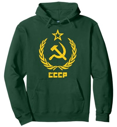 Kommunismus Symbol Kostüm UdSSR CCCP Hammer Sichel Pullover Hoodie