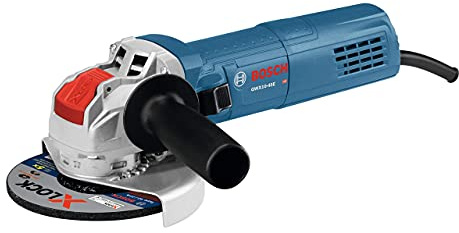 Bosch GWX10-45E 4.5-Inch X-Lock Ergonomic Angle Grinder with X-Lock Mount, Tool-Free Disc Swap, and Ultra Compact 10-Amp Motor (Renewed)