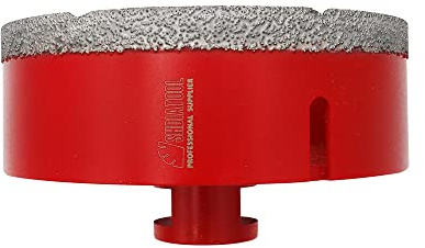 SHDIATOOL Diamond Core Drill Bit,Hole Saw Diameter 115mm 4.5 M14 Thread Vacuum Brazed for Concrete Granite Marble Porcelain Tile Masonry Brick