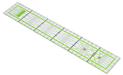 Patchwork Lineal, Schneiderlineal Nähen Zubehör, Quilting Ruler sewing accessories, lineal set, schneiderlineal, 5 x 30 cm hochtransparentes Nählineal aus Acryl, Schneiderschneider-Quiltwerkzeug