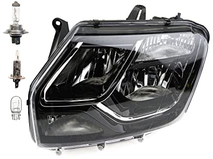 Johns, Scheinwerfer Halogen links passend für Dacia Duster m. Blinker mit Leuchtmitteln