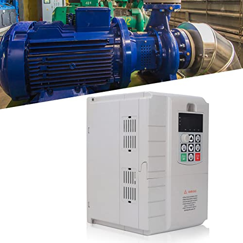 Variador de Frecuencia Variable, Entrada Monofásica de 220 V, Salida Trifásica de 380 V, Convertidor de Frecuencia Universal de 7,5 KW, Regulador de Motor para Control de