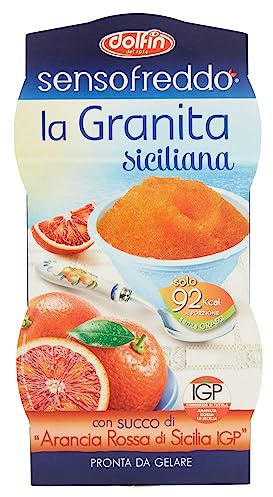 Granita Siciliana al gusto di Arancia Rossa Pronta da gelare -Dolfin- 200ml (6)