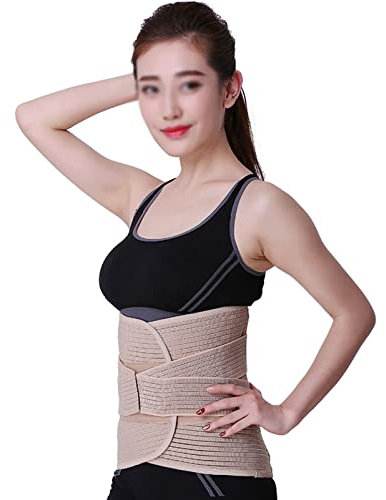 33 cm Rückenbandage für Männer und Frauen, Lendenwirbelsäule, Taillenstütze, Haltungskorrektur, schweres Gewichtheben, Trainingsgürtel zur Schmerzlinderung, Skoliose, Ischias, Bandscheibenvorfall
