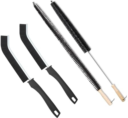 2Pcs Window Cleaning Equipment, 2Pcs Radiator Cleaner Brush, Radiator Brush, Radiator Duster, Radiator Brushes for Cleaning, for Radiators, Washing Machines & Tumble Dryers Kitchen