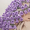 WQTHU Couverture de Fleurs au Crochet DIY, Couverture de Bouquet de Fleurs 3D Faite à la Main pour la fête des mères, Anniversaire, décoration d'intérieur (D)