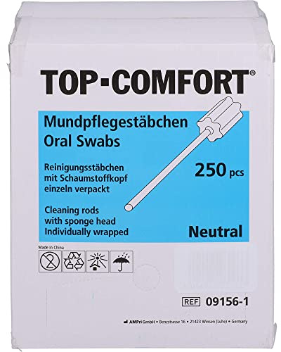 Mundpflegestäbchen Schaumstoff Neutral