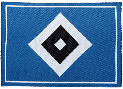 Flaggenfritze Aufnäher Hamburger SV Raute - 7 x 10 cm