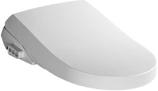 Japanese Toilet Seat TopToilet Luxe Silver