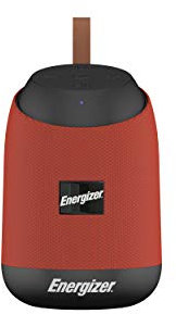 Energizer Speaker Bluetooth Portatile 6W | Cassa Wireless con Microfono Integrato, Radio FM, MicroSD, USB, Funzione Power Bank | Bluetooth 5.0, Autonomia Lunga, Design Compatto BTS061 (Rosso)