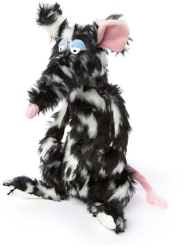 BeastsTown Schiggi Miggi Ratte Kuscheltier Stofftier Sammler Geschenk Deko | außergewöhnlichs Design, detailreich, liebenswert - ein echter Freund fürs Leben