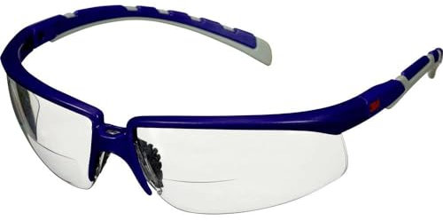 3M S2020AF-BLU Schutzbrille mit Antibeschlag-Schutz, mit Antikratz-Schutz Blau, Grau EN 166 DIN 166