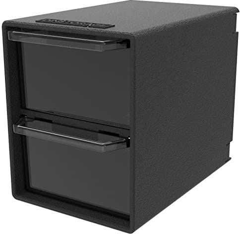 Control Panel Accessory Storage – DIN Rail or Flat Surface – Two Drawers