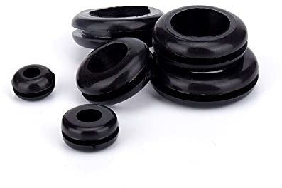 LOEASE 20 stücke Dicke Gummi Dichtring Öl Dichtung Tülle Dichtung für Schützt Draht Kabel Loch Schutzring Shim Washer Hardware (Size : 8MM)