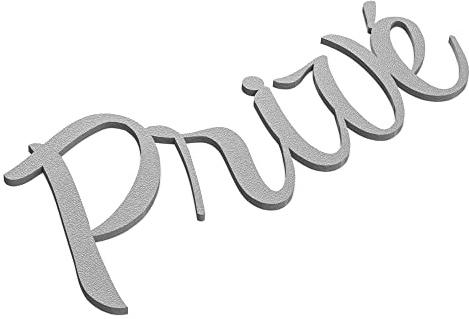 Zwayve Plaque de Porte Privé sous Forme d’écriture Autoadhésive avec Inscription Personnalisable Gris