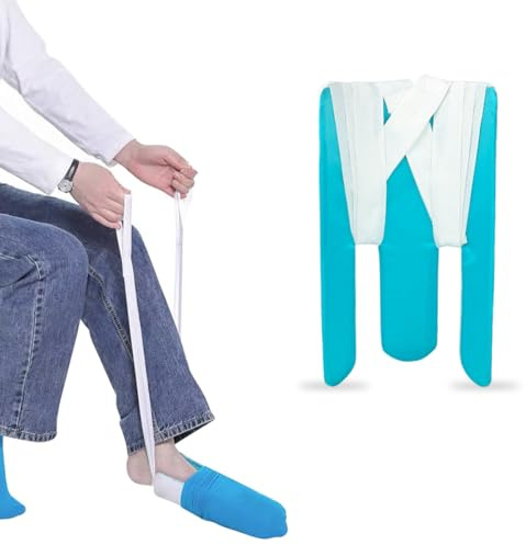 Anziehhilfe für Socken und Strümpfe, Hochwertige Sockenanziehhilfe Nach Hüftoperation, Kann Beim An- Und Ausziehen von Socken Helfen, ältere, Behinderte Anziehhilfe für Socken und Strümpfe