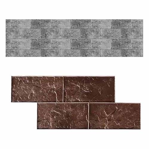 Moldes Hormigon Impreso Molde de Sellos de Concreto de Textura de Pizarra, Z Forma Rocas Esteras de Poliuretano, Estera de Impresión Natural de Patio, Estampado de Cemento de Piedra para Carreteras De