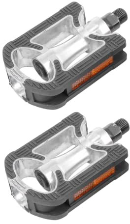 KITANDOVE Fahrradpedale Mountainbike Plattform 2 Stück rutschfeste Aluminiumlegierung Pedale Fahrrad Ersatz Pedale Für Rennräder