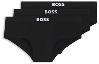 Hugo Boss Herren Slip aus Baumwolle, 3er-Pack