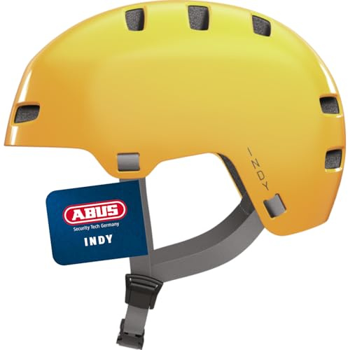 ABUS Casco da bicicletta INDY - Casco da dirt, skate, slope e MTB - con assorbimento degli urti ottimizzato - per adolescenti e adulti