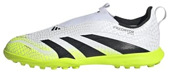 Adidas Unisex League Laceless Turf Football Boots Kids White 4.5