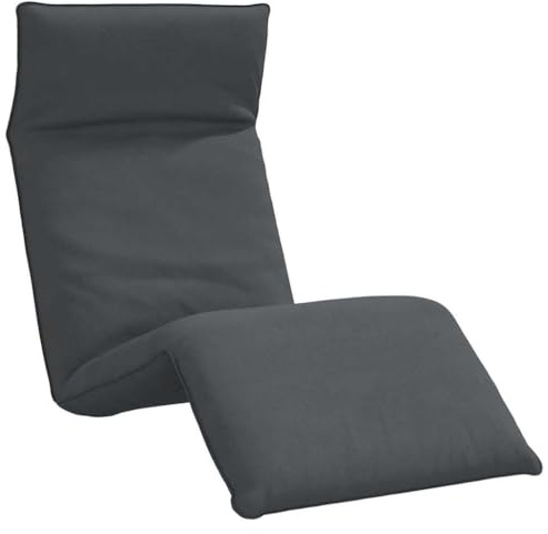 vidaXL Sonnenliege Klappbar Anthrazit 175x54x8,5 cm Oxford-Gewebe