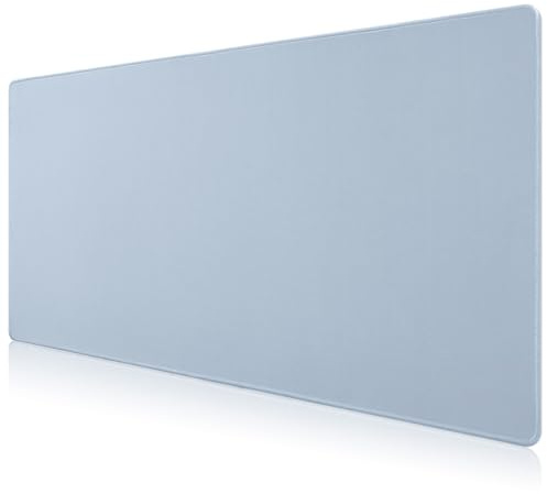 DOBAOJIA Gaming Musmatta XXXL 900 x 400 mm, musmatta och tangentbord, datormatta, skrivbordsunderlägg, spillsäker yta och halkfri bas