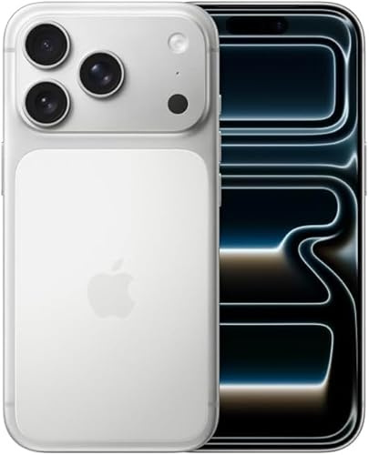 Apple iPhone 17 Pro, 256GB, SIM Global, Silver- Unlocked (Renewed)