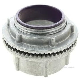 #US/Weatherproof 1-1/2 Conduit Hub W/Sealing Ring Die Cast Zinc WH5