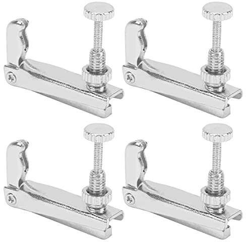 Akozon Feinstimmer für Cello – 3/4-4/4 Feinstimmer für Violine, Zubehör für aus Metall – Musikinstrumente/Instrumentenzubehör/Zubehör für Orchestersaiten und / /Violine (SILVER)