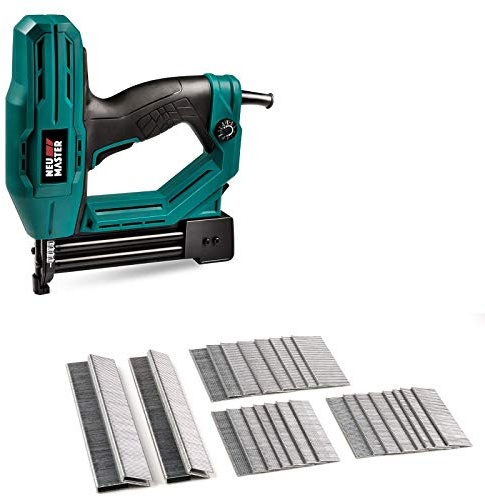 NEU MASTER Elektrotacker inkl. 200pcs19mm Klammern & 800pcs 15/20mm Nägel mit 1600 Klammern/Nägel