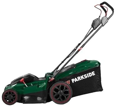 Park Side Tondeuse sans Fil PRMA 40 E3 40 V - 580 m² Bac 50 L Brushless Compatible X20V Team - Batteries Non fournies