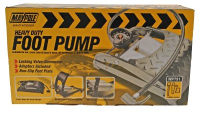 Maypole MP791 Heavy Duty Double Foot Pump